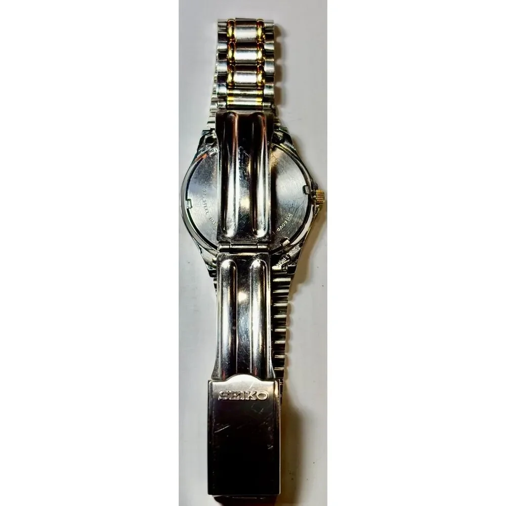Vintage Seiko Two-Tone Day-Date Quartz Watch